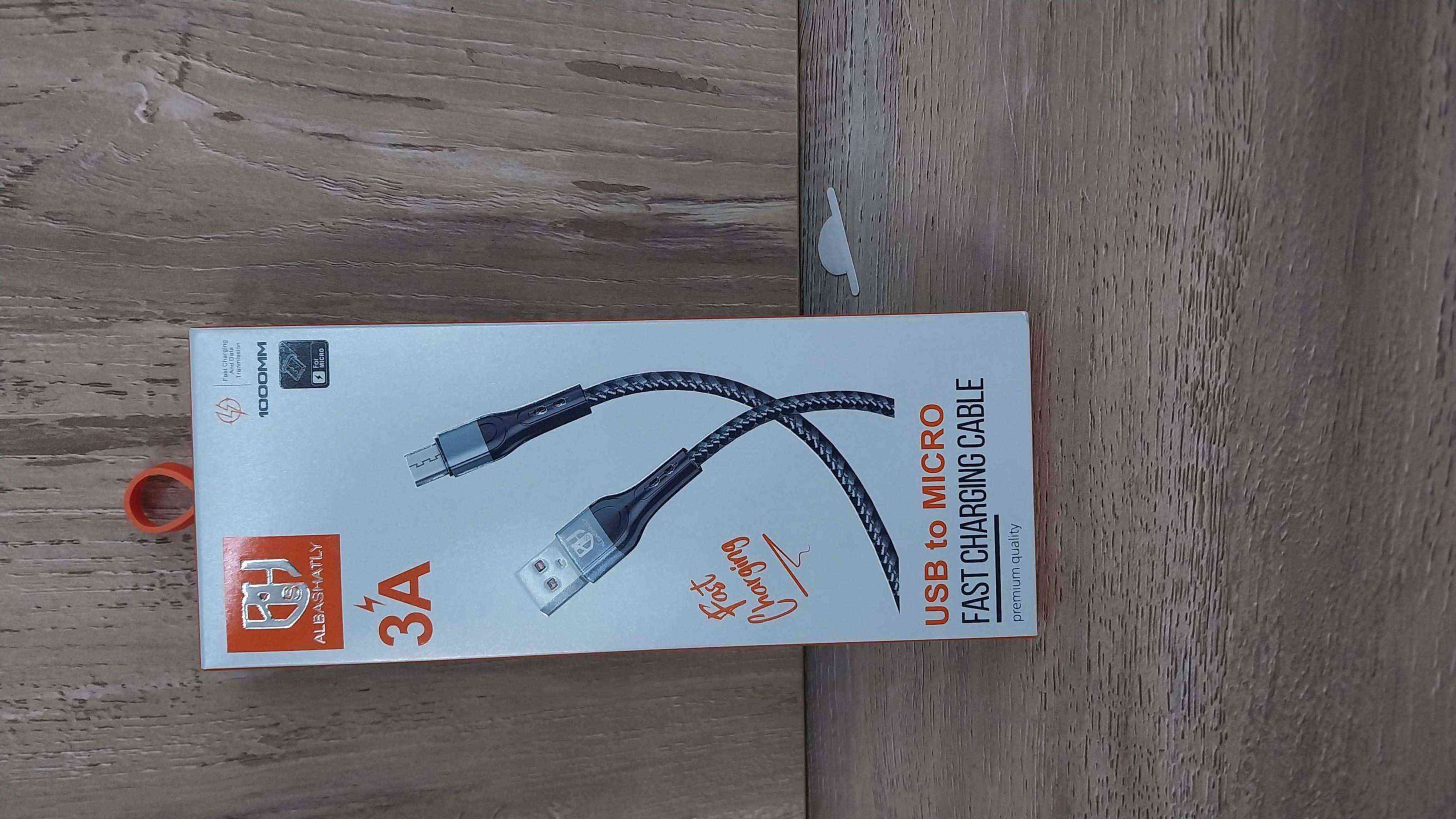 كابل micro 3A قماش